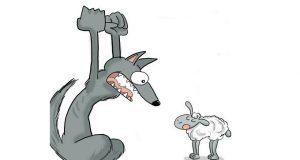 Lafontenove basne za decu 1# – Vuk i jagnje