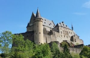 Zamak Vianden, Luksemburg