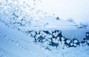 mraz po staklu šara