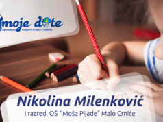 Moja maca – Nikolina Milenković (I razred)