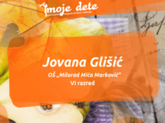 Miris dunje na ormaru – Jovana Glišić (6. razred)