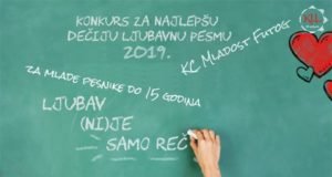 Konkurs za mlade pesnike 2019 „LjUBAV (ni)JE samo REČ…“